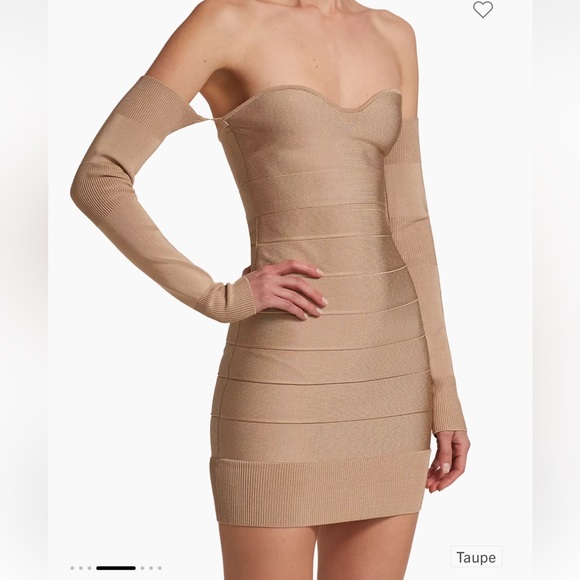 Hervé Léger Strapless Sweetheart Icon Dress - XS - Picture 6 of 9